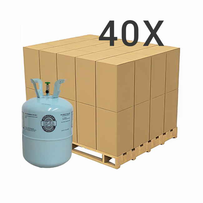 30 lb R134A — 40 Cylinders