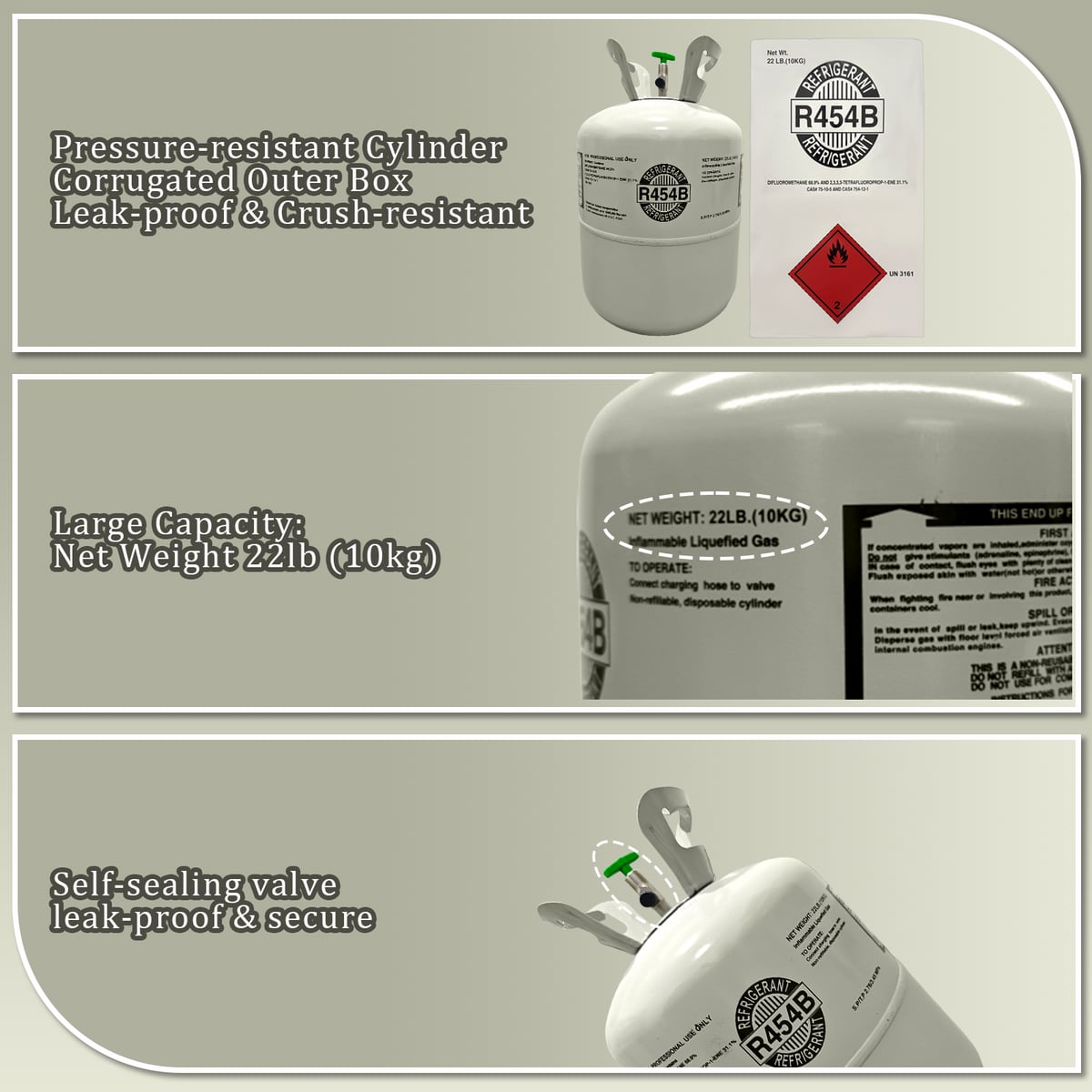 R454B — product features